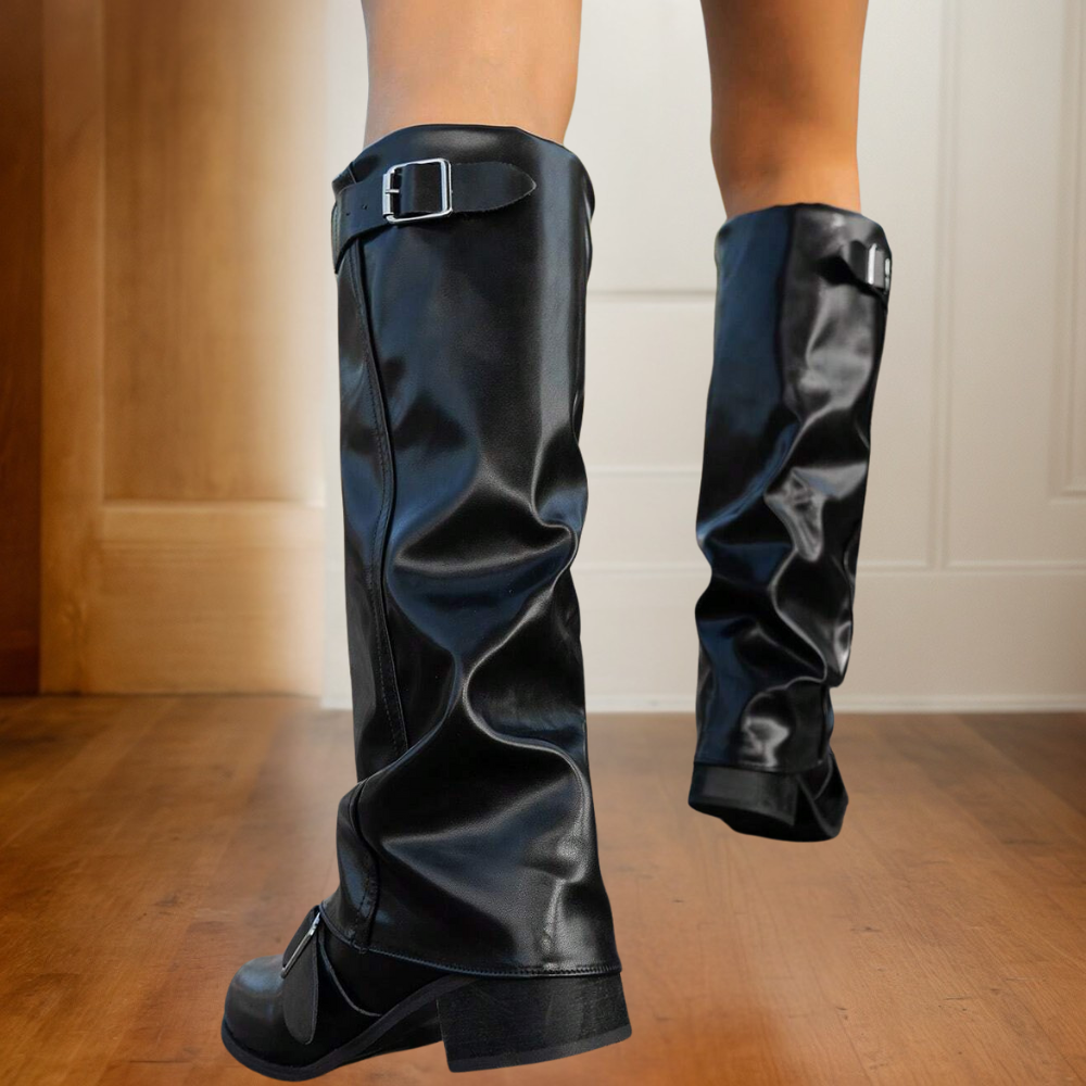 Fashion Leather Boots For Women