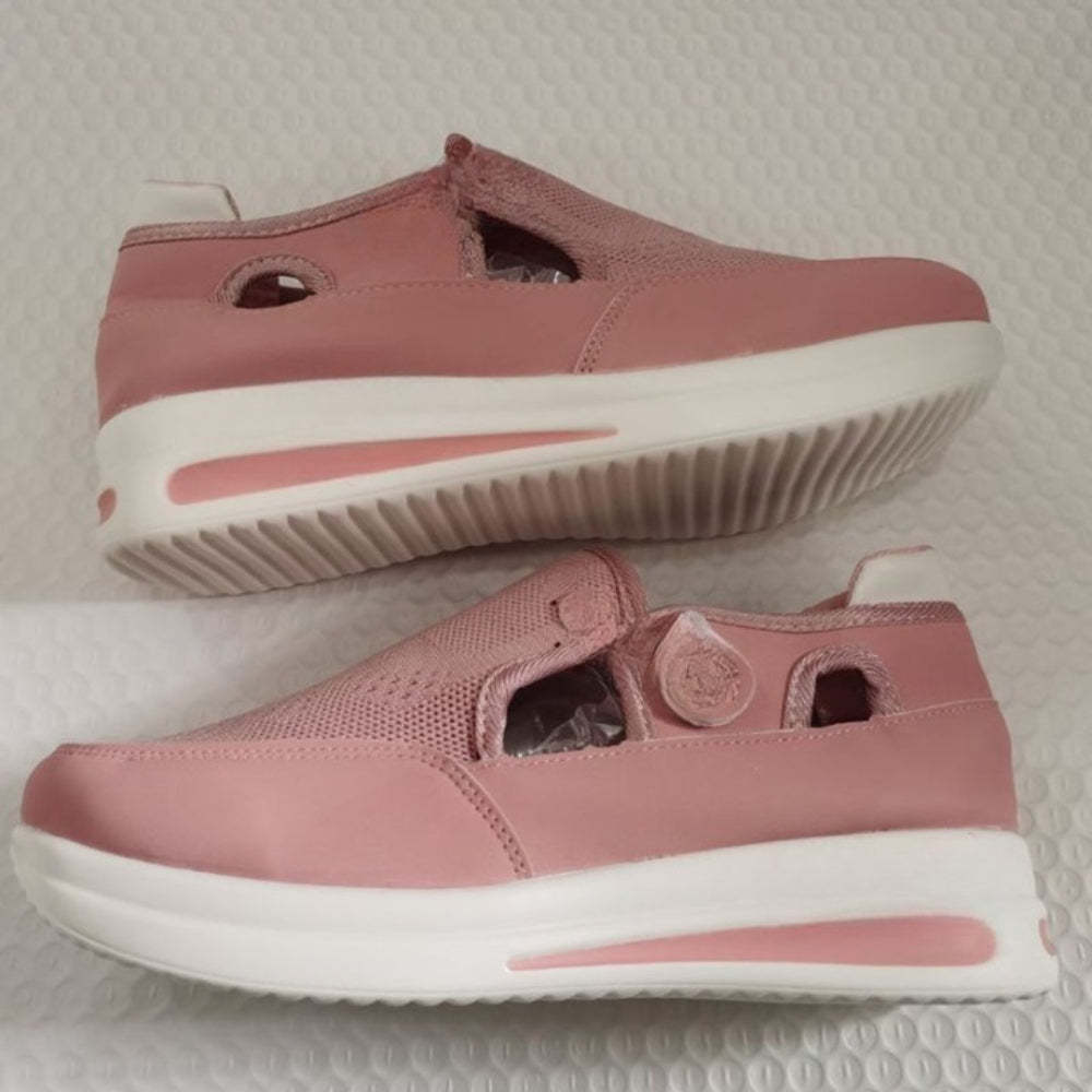 Fashion Casual Sport Shoes - Comfy Platform Shoes