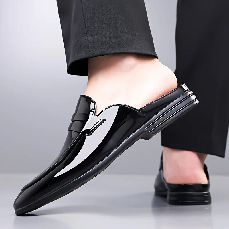 Classic Slip On Formal Mule Clog Shoes For Men