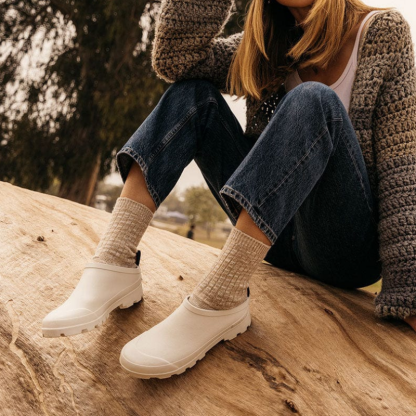 Bodega Slip On Garden Clog With Rubber Sole For Women