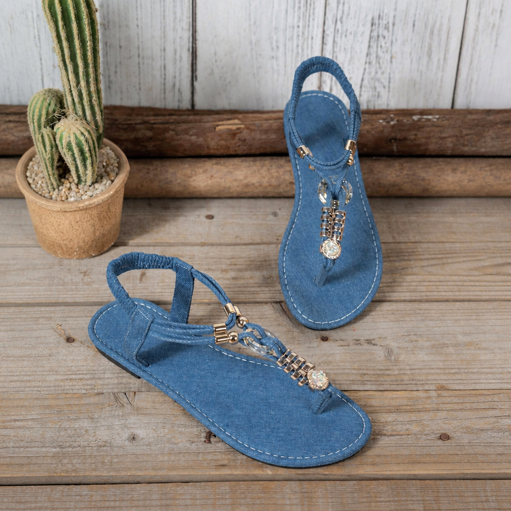 Versatile Bohemian Style Flat Sandals For Women