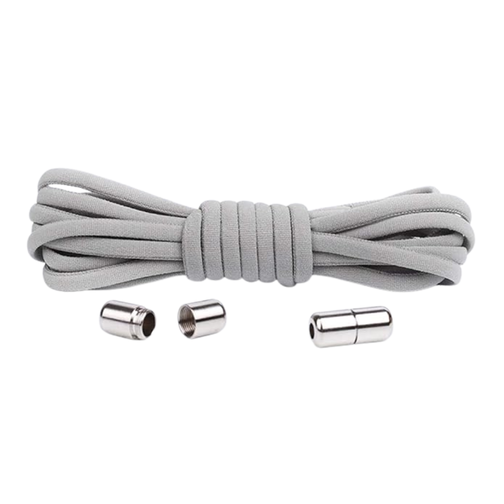 Half Round No Tie Elastic Stretch Tieless Shoelaces