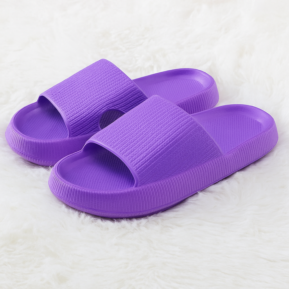 Non Slip Pillow House Slippers For Women And Men