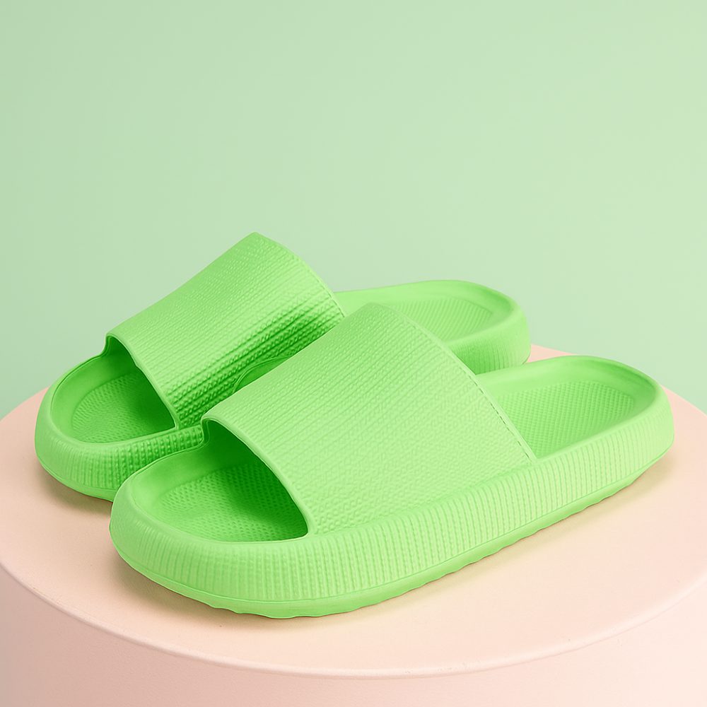 Non Slip Pillow House Slippers For Women And Men