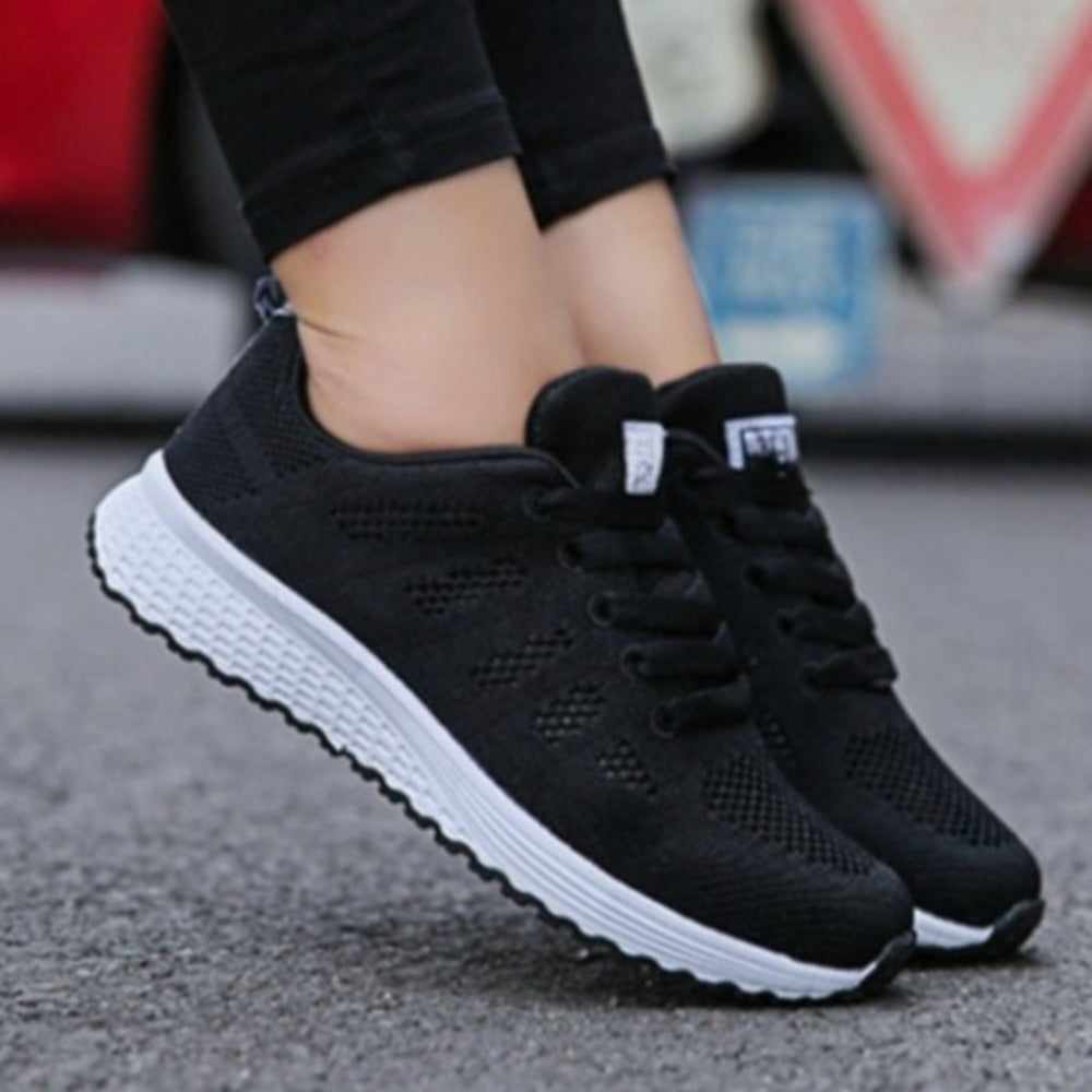 Sneakers Casual Shoes - Comfy Platform Shoes