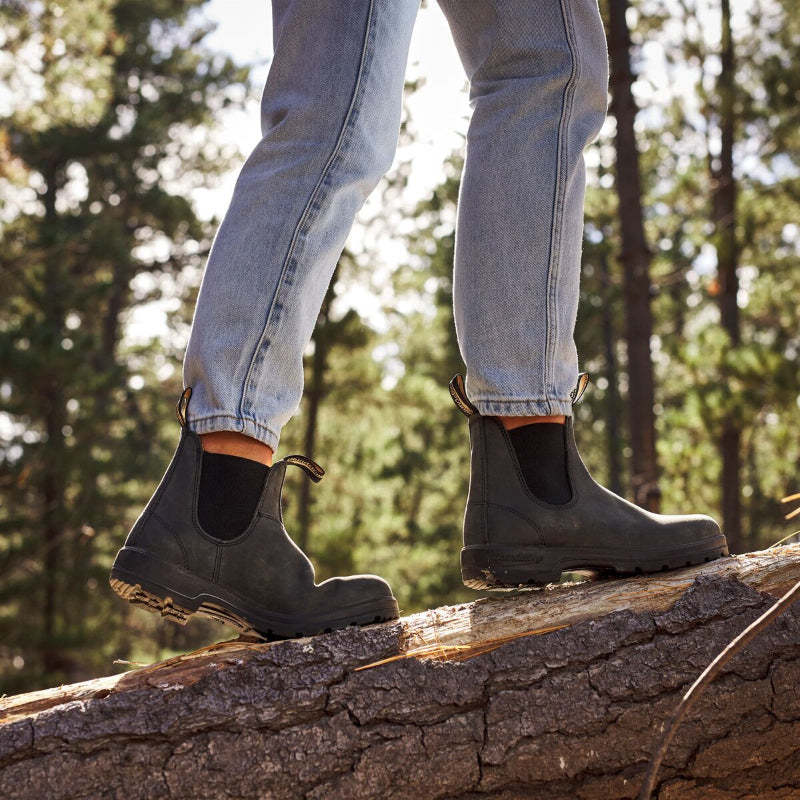 Vintage Chelsea Boots - Comfy Platform Shoes
