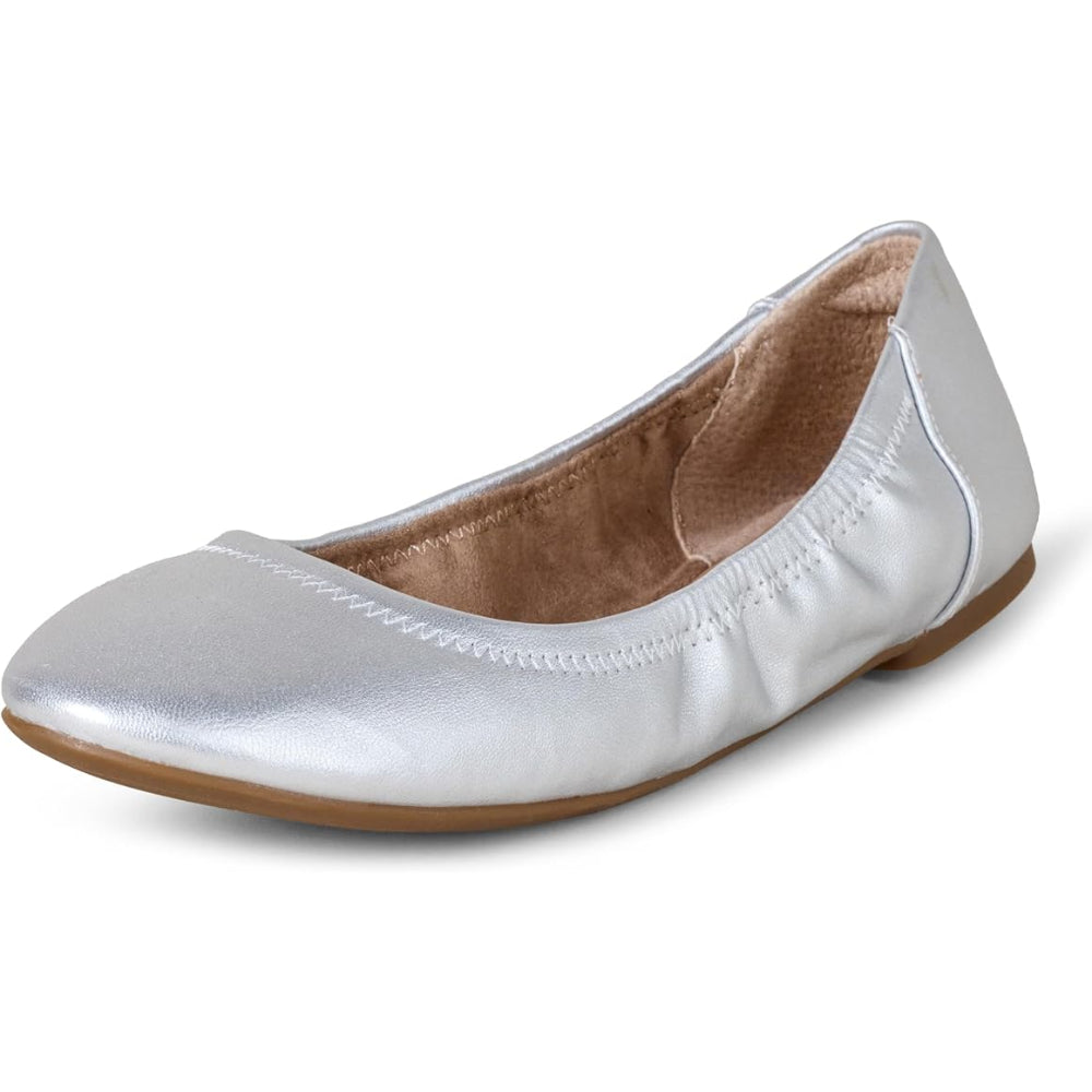 Everyday Ballet Flats With Cushioned Insole For Lasting Comfort - Comfy Platform Shoes