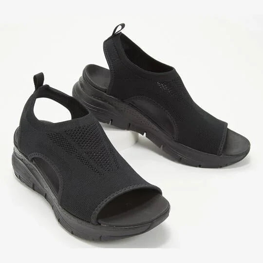 Women's Ultra Comfortable Sandals - Comfy Platform Shoes