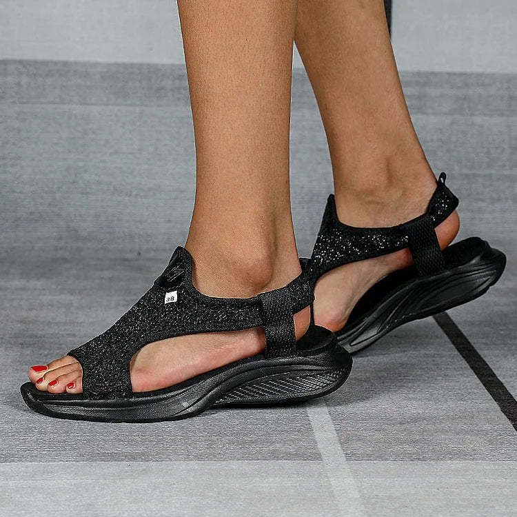 Women's Ultra Comfortable Sandals - Comfy Platform Shoes