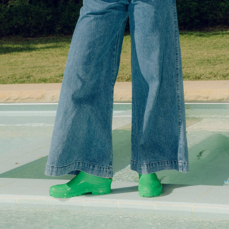 Bodega Slip On Garden Clog With Rubber Sole For Women