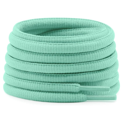 Oval Athletic Pair of 2 4mm Thick Half Round Shoe Laces