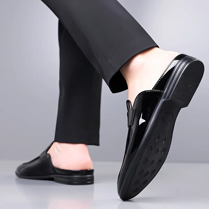 Classic Slip On Formal Mule Clog Shoes For Men