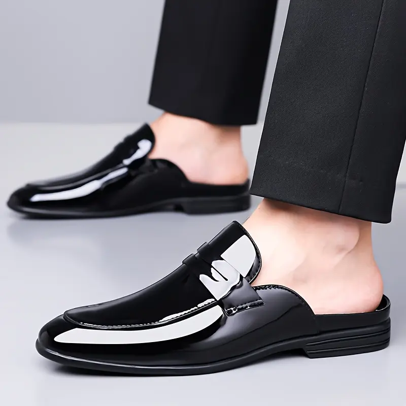 Classic Slip On Formal Mule Clog Shoes For Men