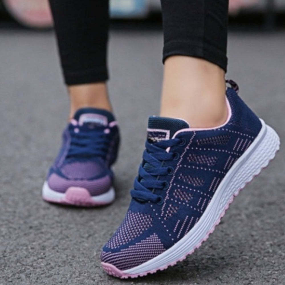 Sneakers Casual Shoes - Comfy Platform Shoes