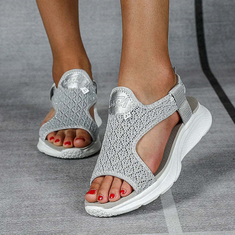 Women's Ultra Comfortable Sandals - Comfy Platform Shoes