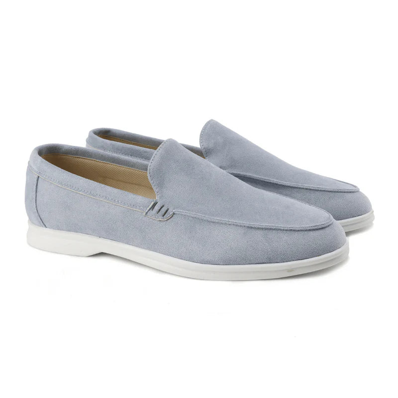 Casual Suede Loafers - Comfy Platform Shoes