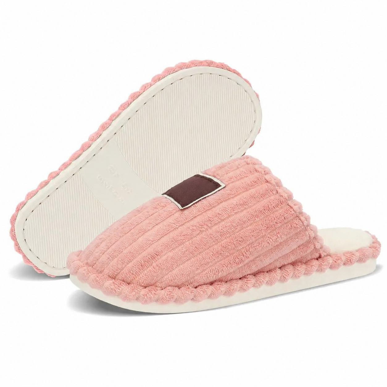 Thick Sole Indoor Outdoor Fur Slippers For Women