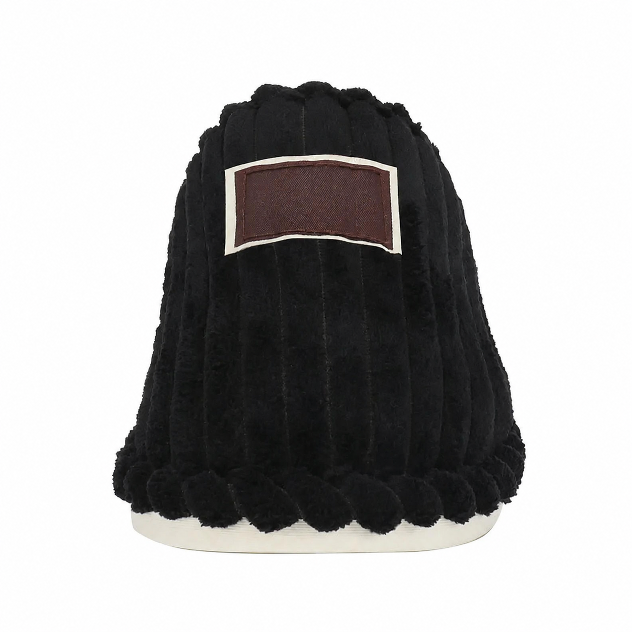 Thick Sole Indoor Outdoor Fur Slippers For Women