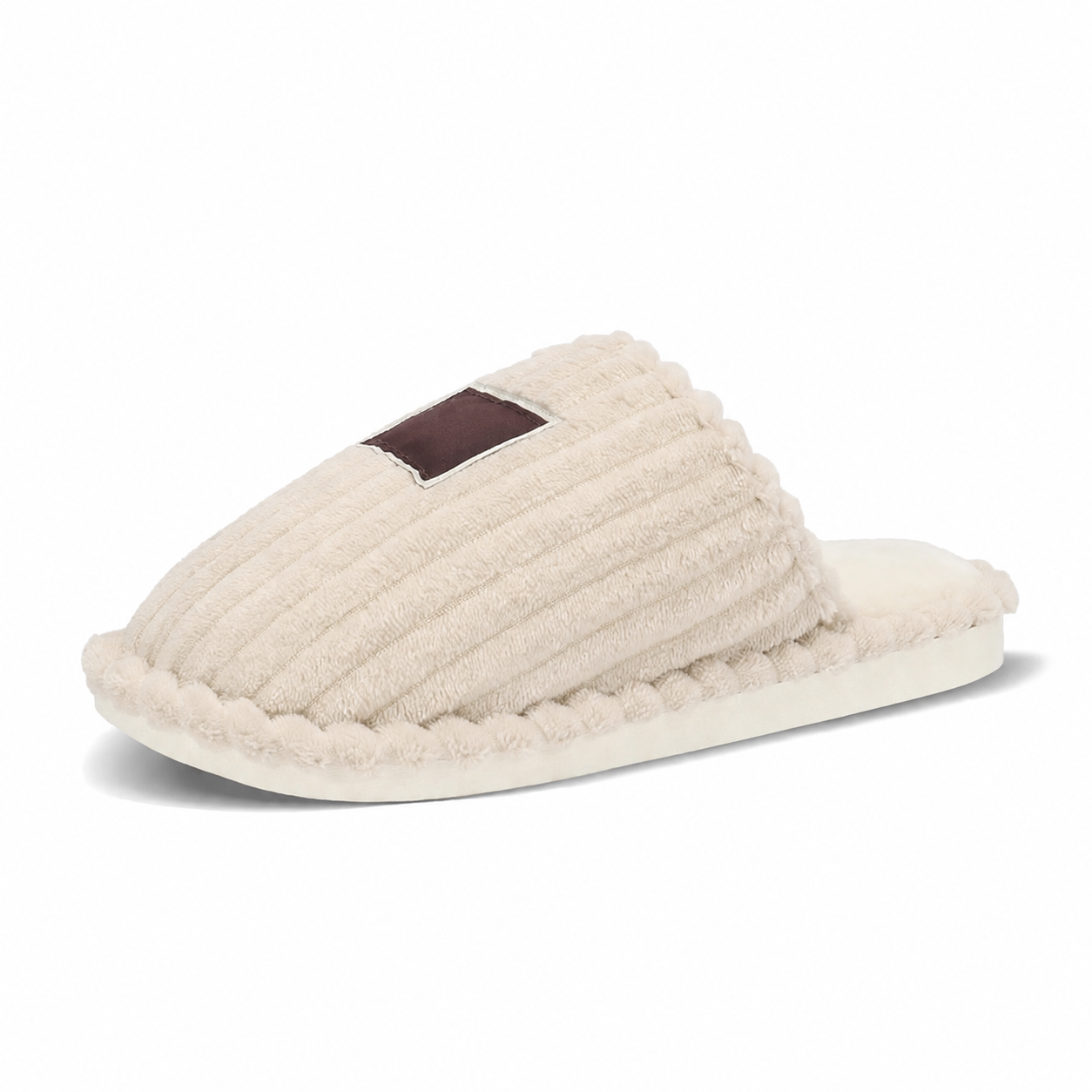 Thick Sole Indoor Outdoor Fur Slippers For Women