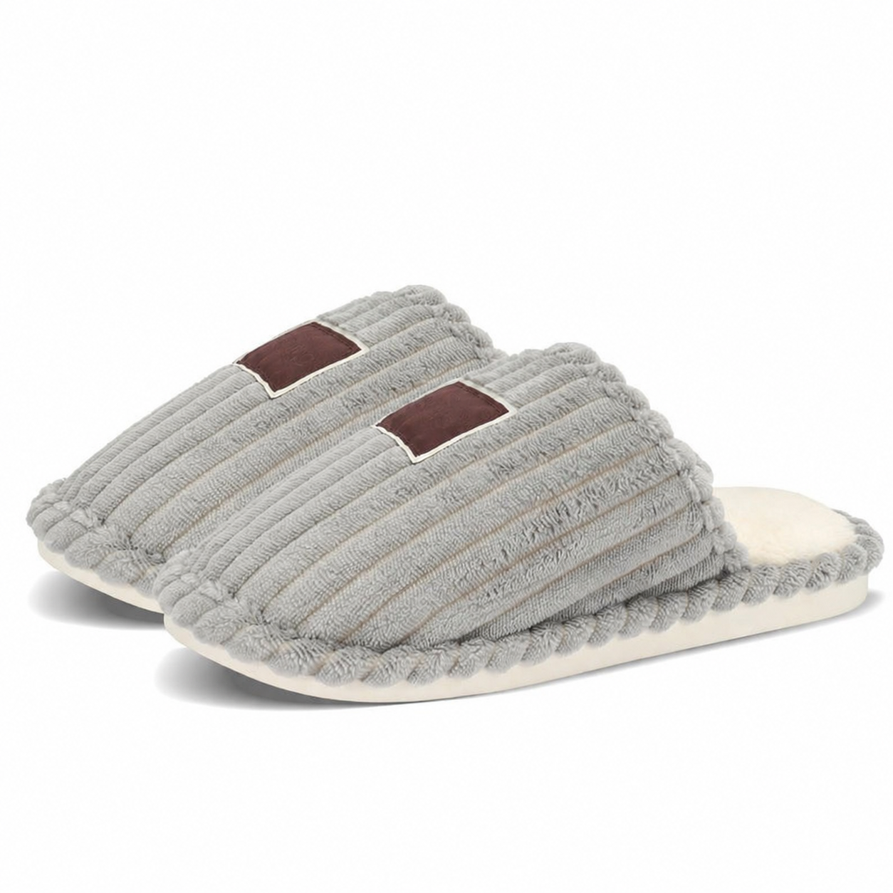 Thick Sole Indoor Outdoor Fur Slippers For Women