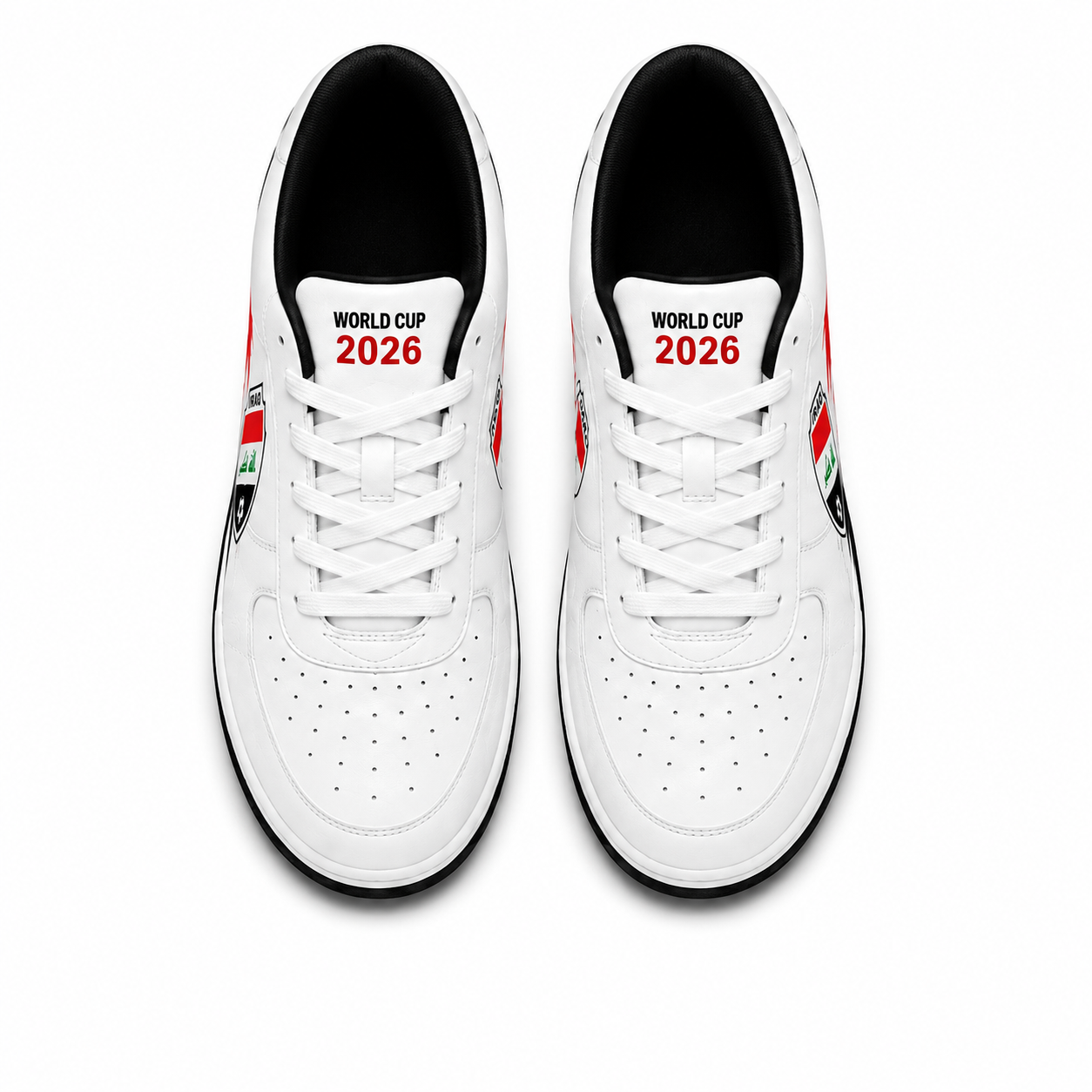 World Cup 2026 Iraq Football Fan Printed Shoes