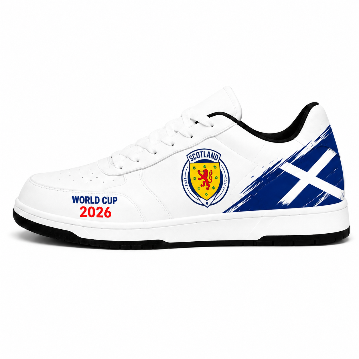World Cup 2026 Scotland Football Fan Printed Shoes