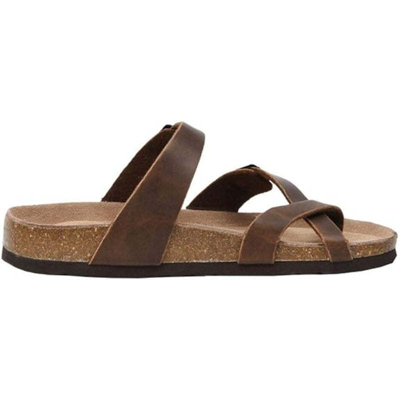Cork Footbed Comfy Sandals - Comfy Platform Shoes