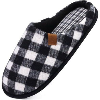 Cozy Memory Foam Scuff Slippers Slip