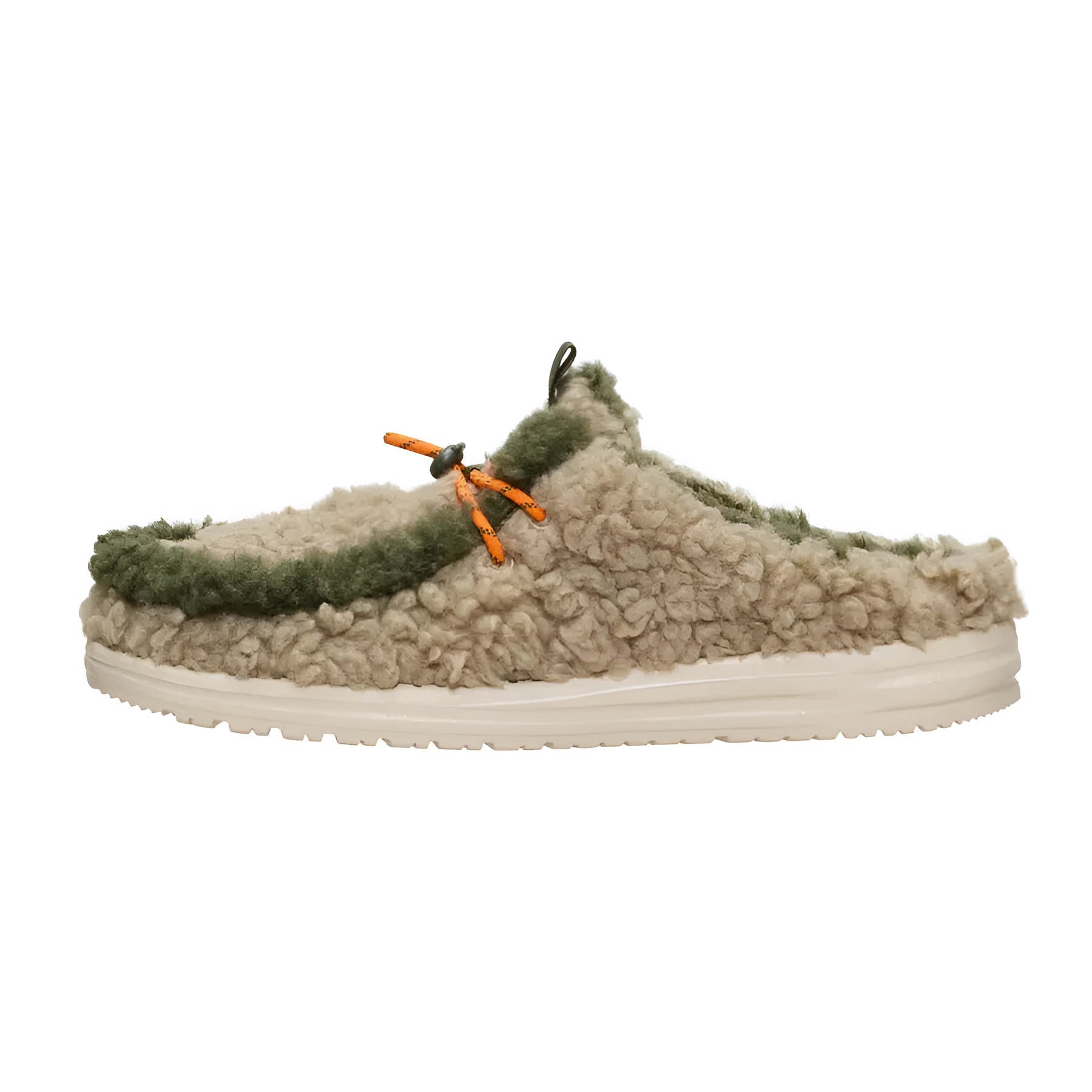 Cozy Sherpa Casual Slip On Slippers For Men