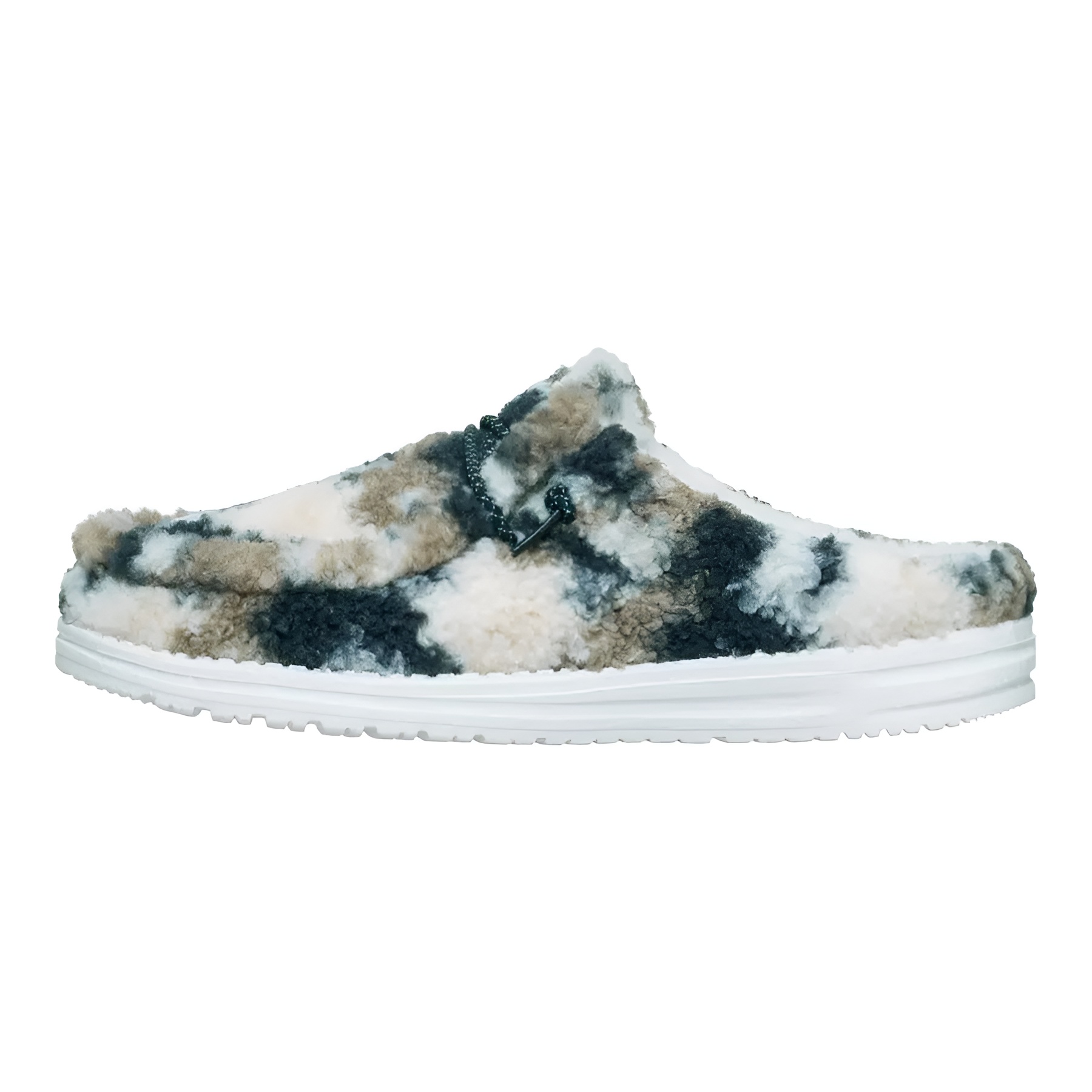 Cozy Sherpa Casual Slip On Slippers For Men