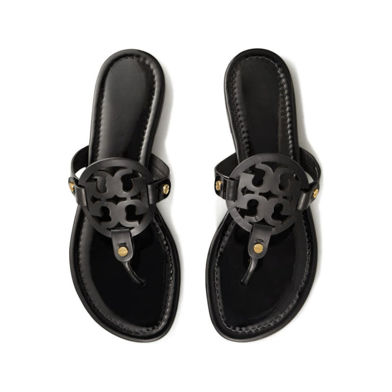 Cutout Thong Sandals - Comfy Platform Shoes