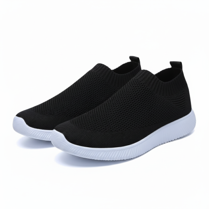 Mesh Slip-On Running Shoes