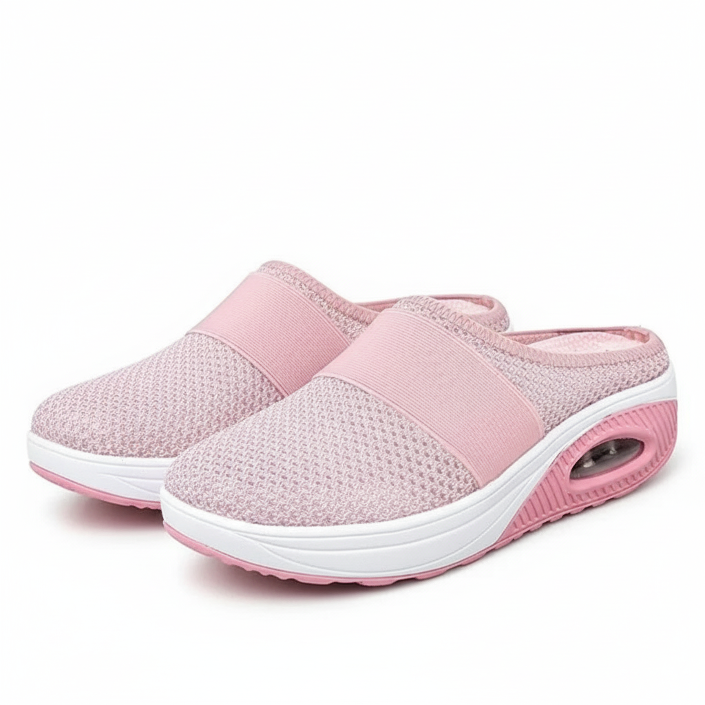 Mesh Platform Casual Shoes