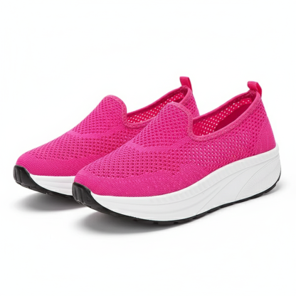 Comfy Casual Mesh Platform Shoes
