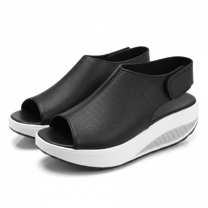 Comfy Slip-On Sandal Platform Shoes