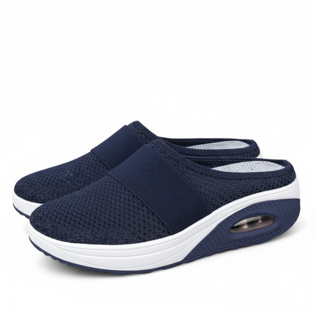 Mesh Slip-On Walking Shoes