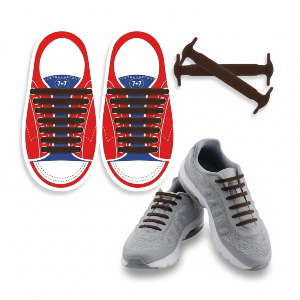 No Tie Shoe Laces For Kids And Adults