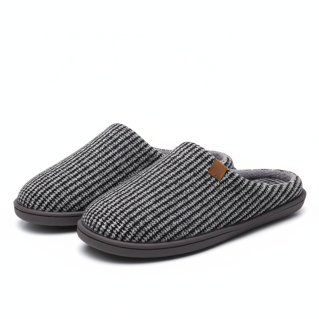 Cozy Memory Foam Scuff Slippers Slip