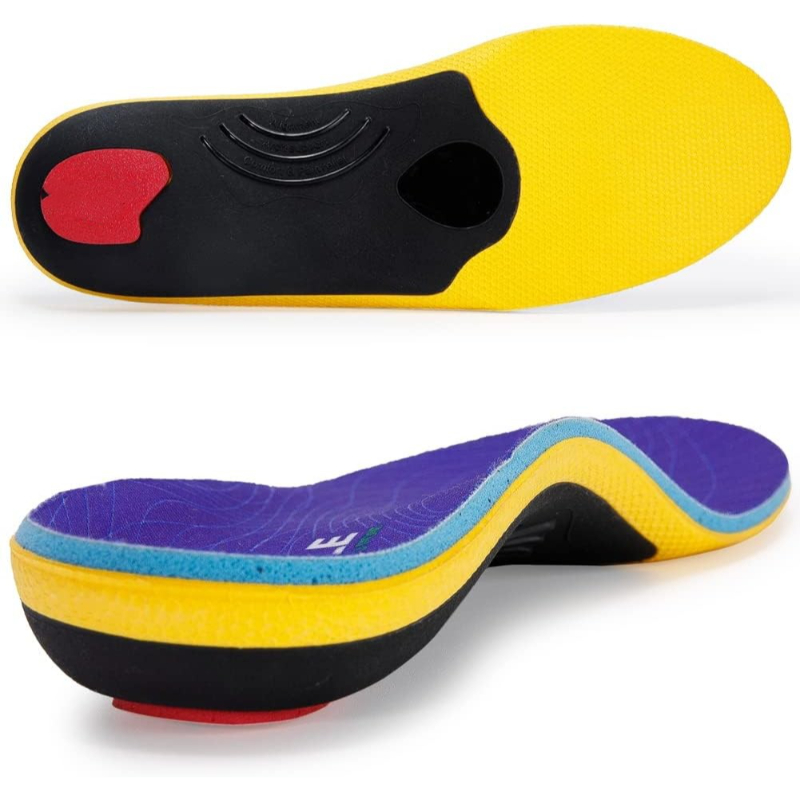 Heavy Duty Support Pain Relief Orthotics 220+ lbs Plantar Fasciitis High Arch Support Insoles