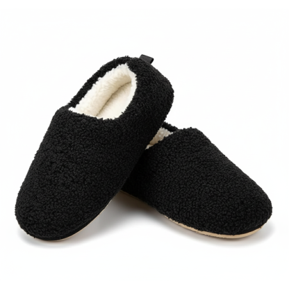 Cozy Polar Fleece Loafer Lightweight Foam Slippers