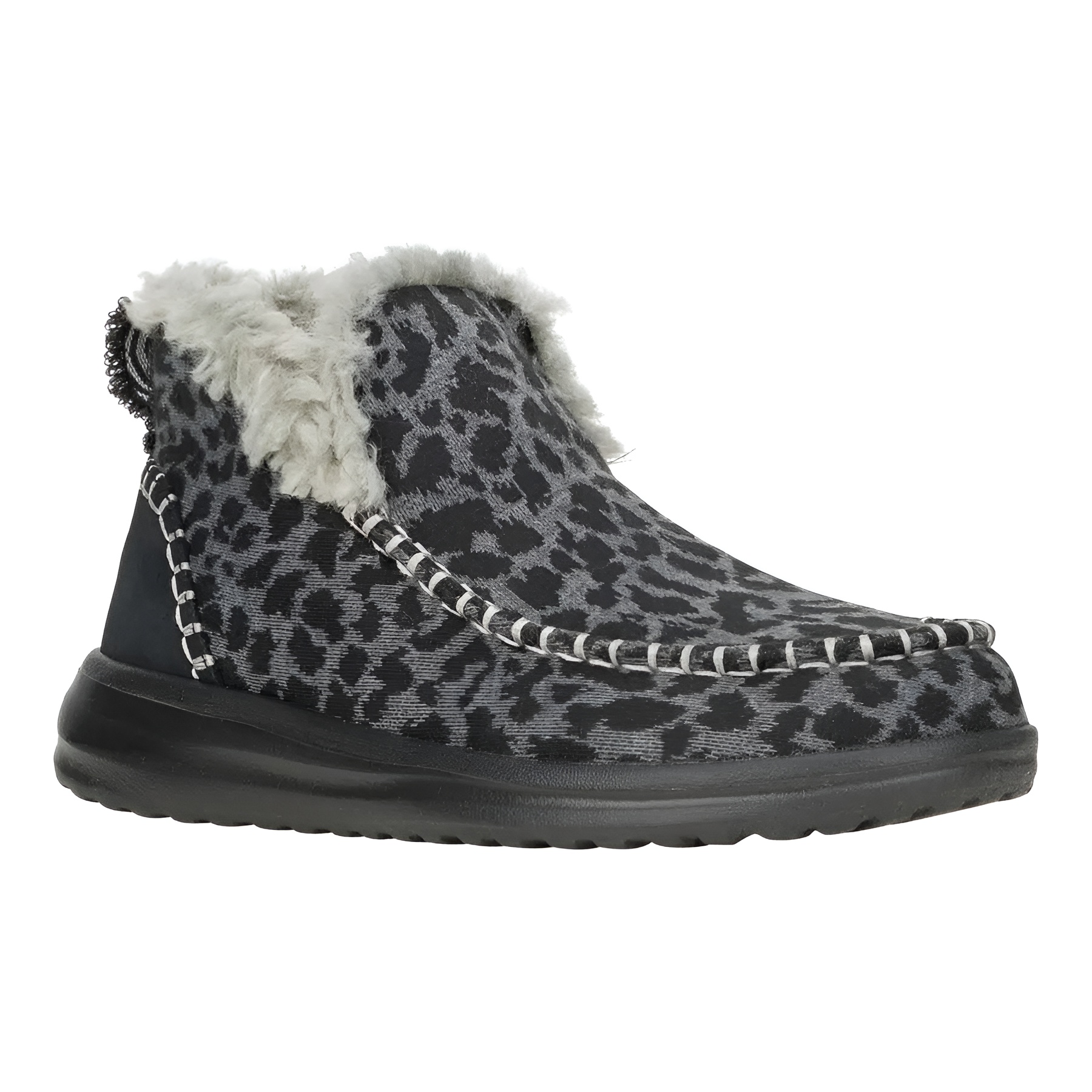 Lightweight Comfortable Boots With Leopard Print For Women
