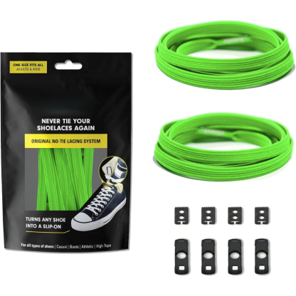No Tie Elastic Shoelaces With Hidden Lace Locks