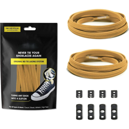 No Tie Elastic Shoelaces With Hidden Lace Locks