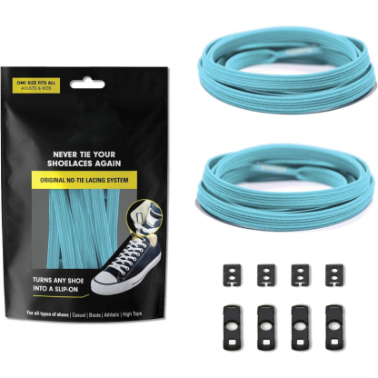 No Tie Elastic Shoelaces With Hidden Lace Locks