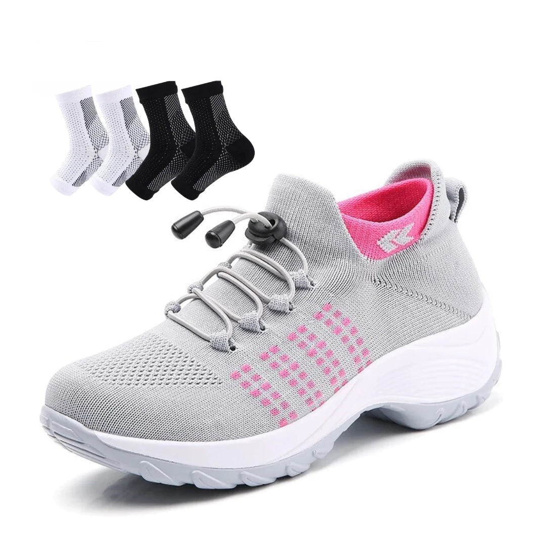 Ortho Stretch Cushion Shoes - Comfy Platform Shoes