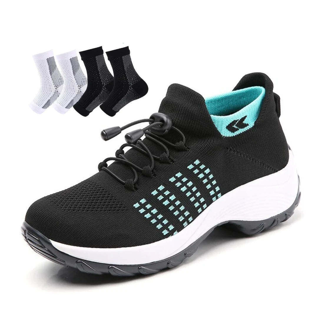 Ortho Stretch Cushion Shoes - Comfy Platform Shoes