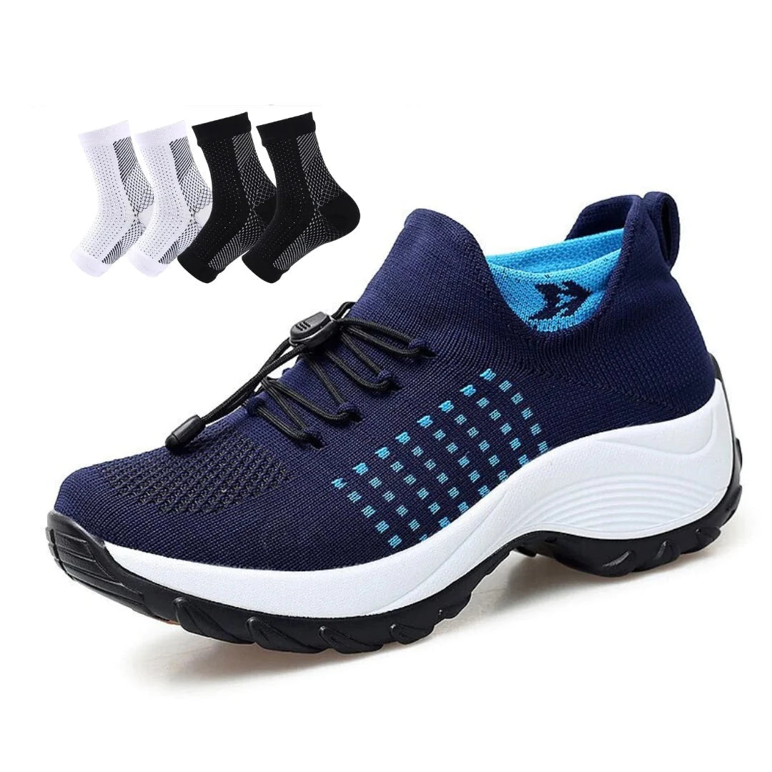 Ortho Stretch Cushion Shoes - Comfy Platform Shoes