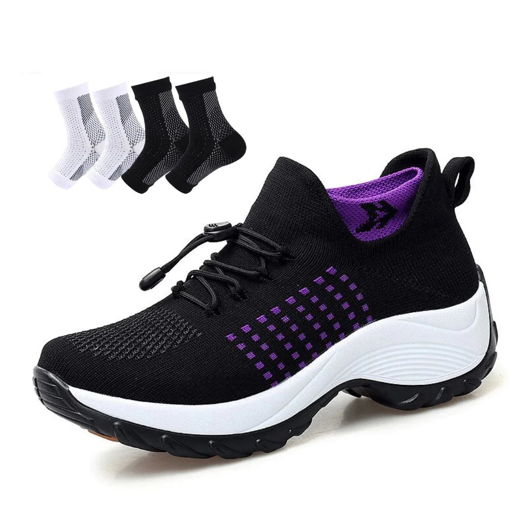 Ortho Stretch Cushion Shoes - Comfy Platform Shoes