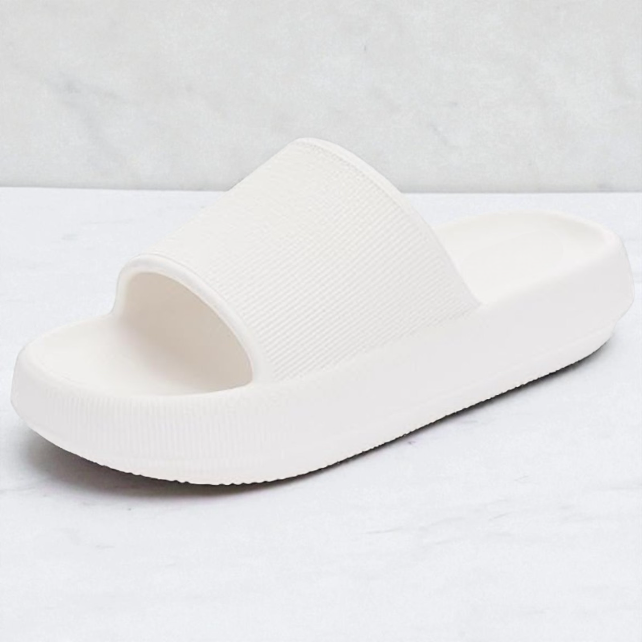 Pillow Slippers For Women And Men With Cushioned Thick Sole