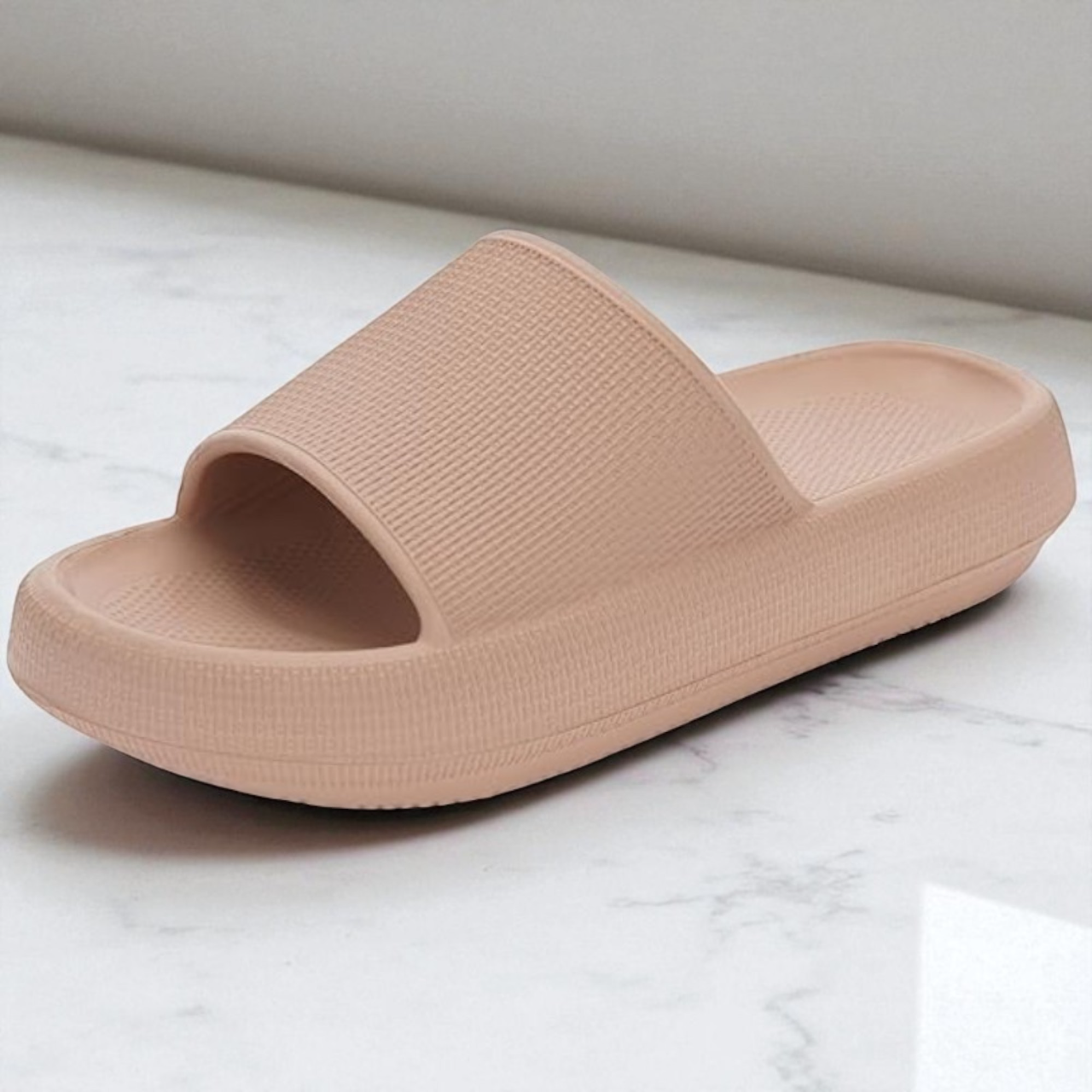 Pillow Slippers For Women And Men With Cushioned Thick Sole